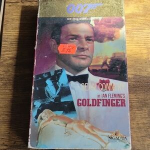 James Bond Goldfinger VHS